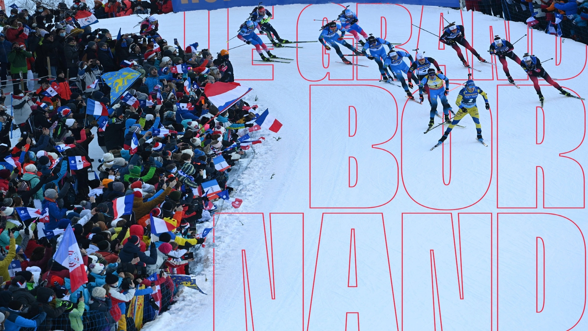 Le Grand Bornand biathlon mass start 15km Hommes