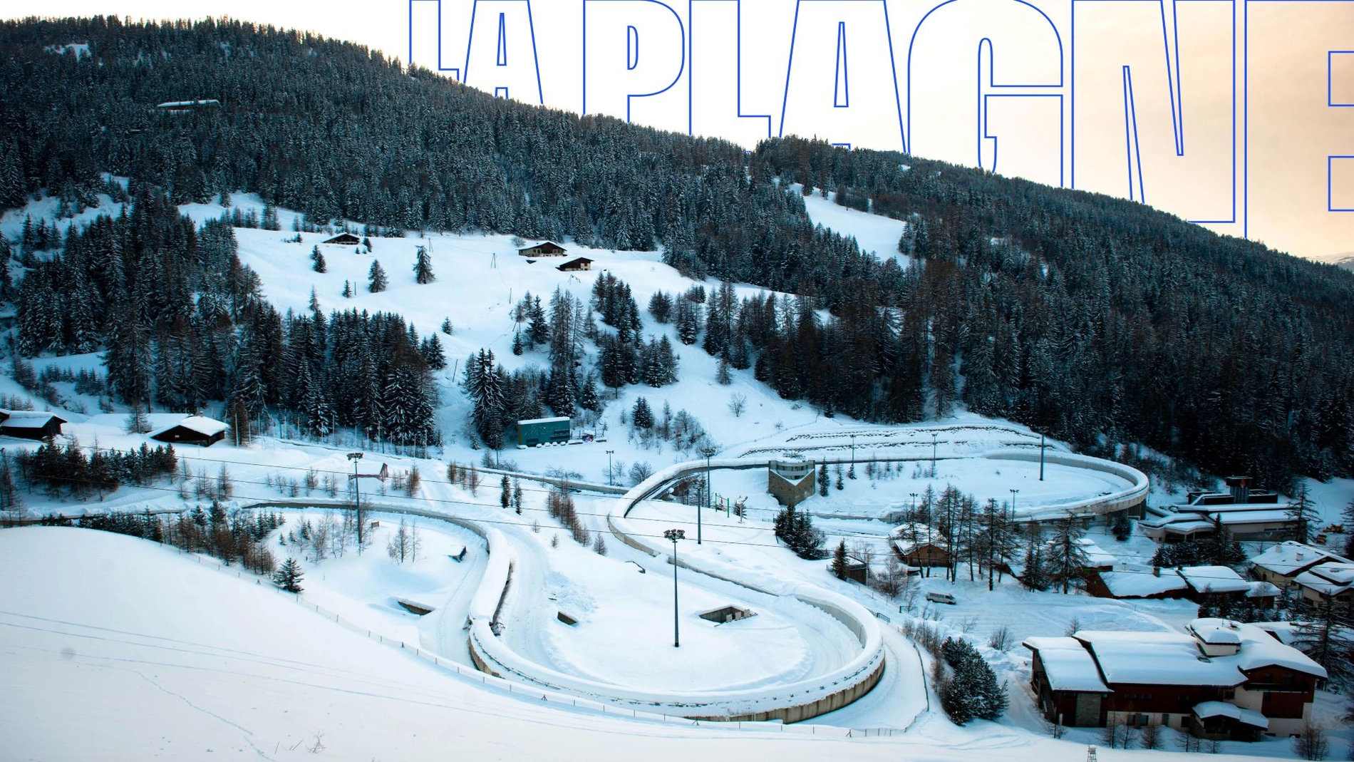 La Plagne piste bobsleigh