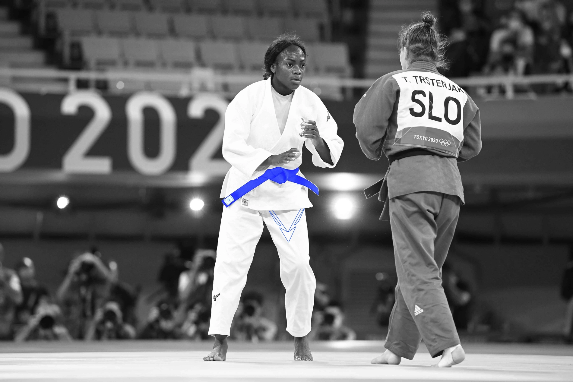 Clarisse Agbegnenou - Tina Trstenjak _ Jeux Olympiques de Tokyo 2020