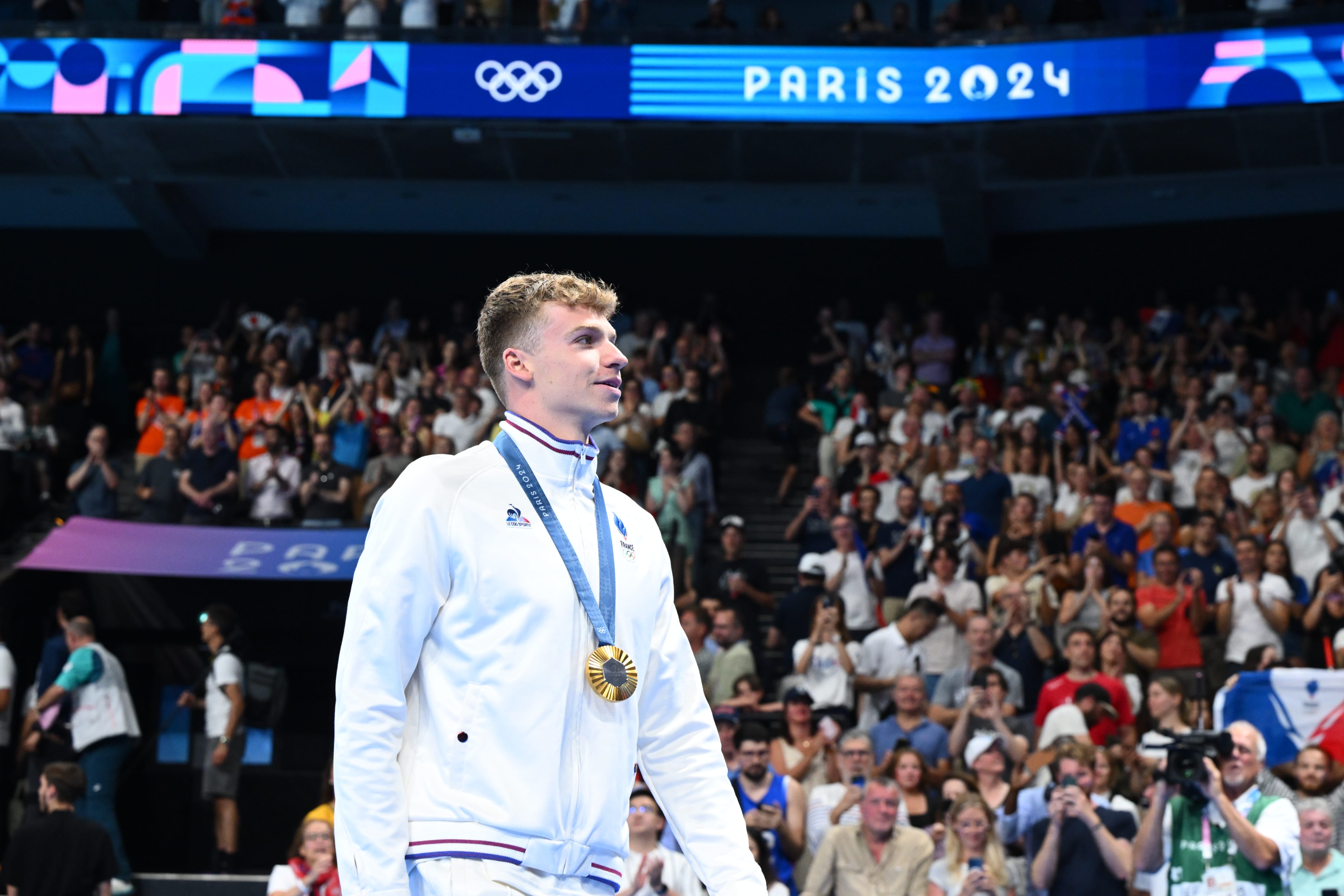 Léon Marchand champion olympique