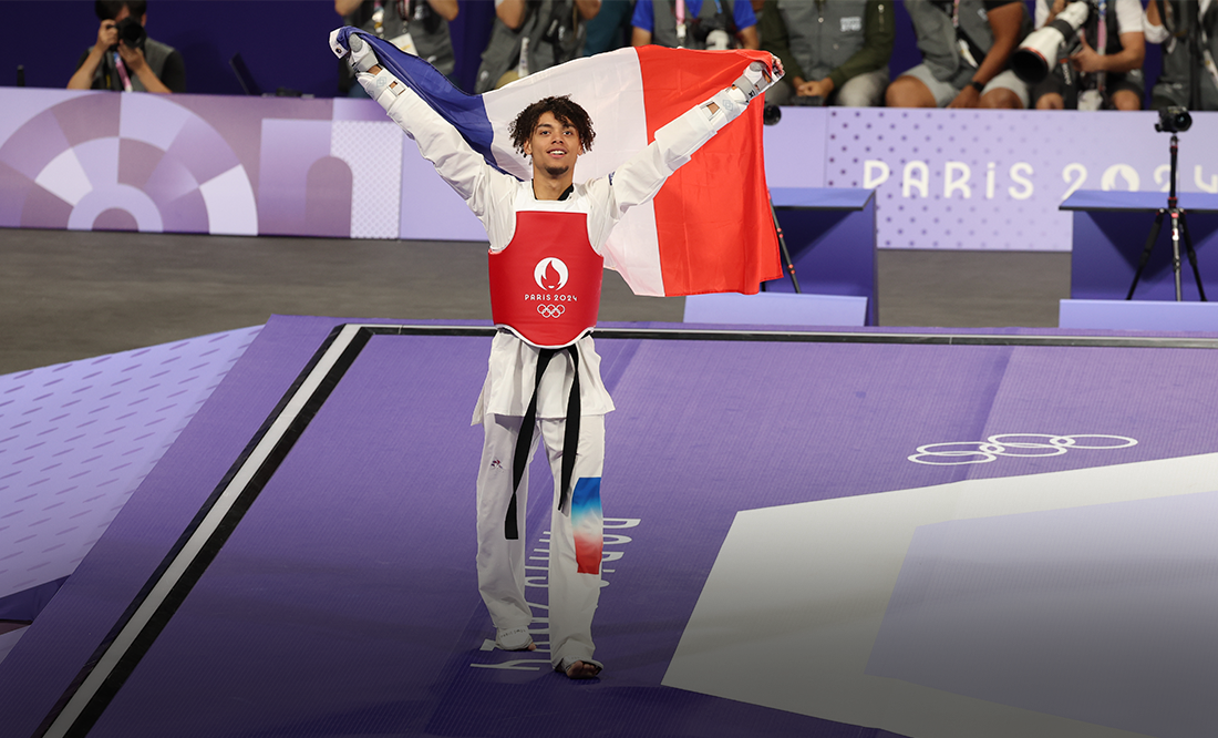 Médaille de Cyrian en taekwondo