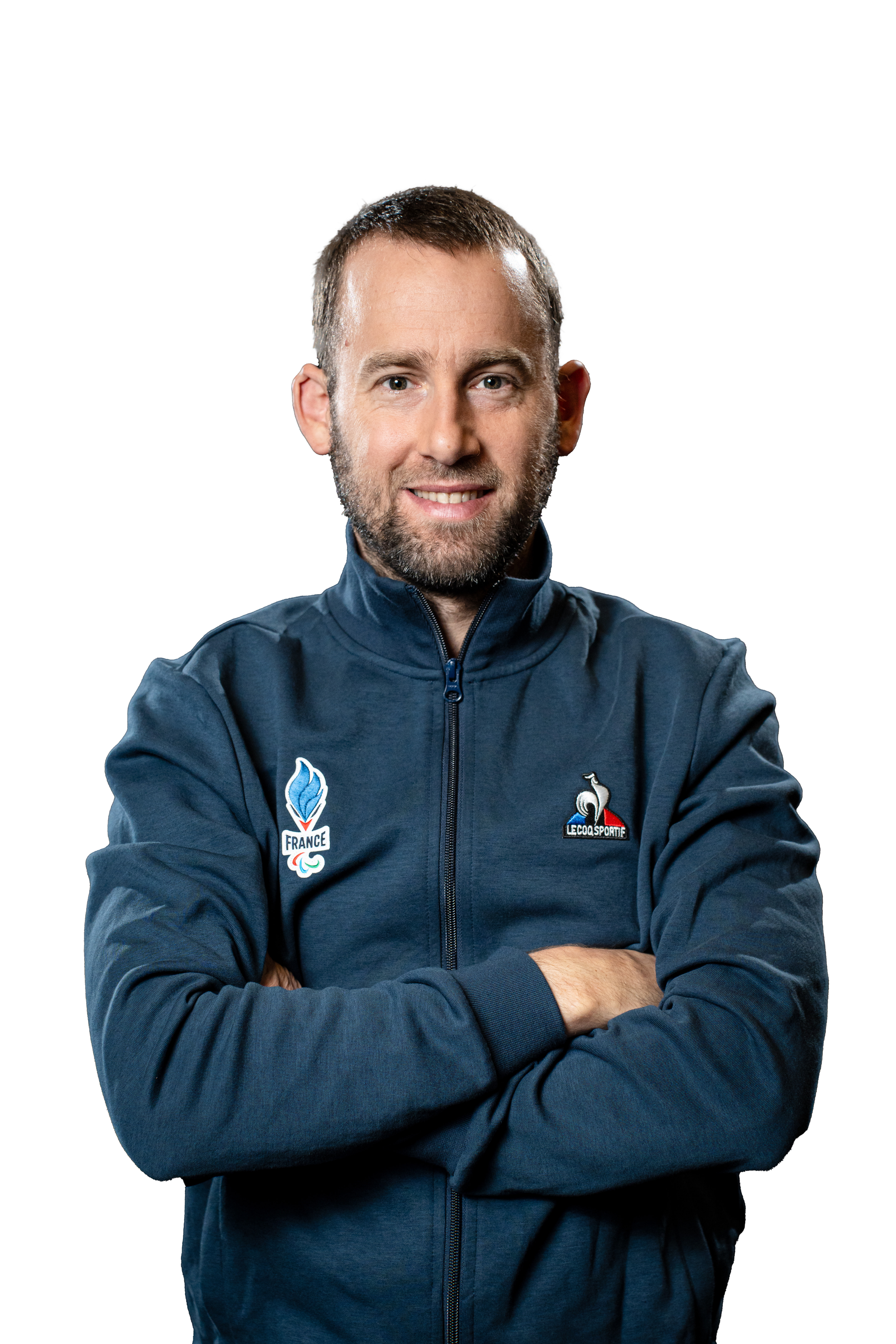 Photo portrait de Jules Ribstein en tenue equipe de France