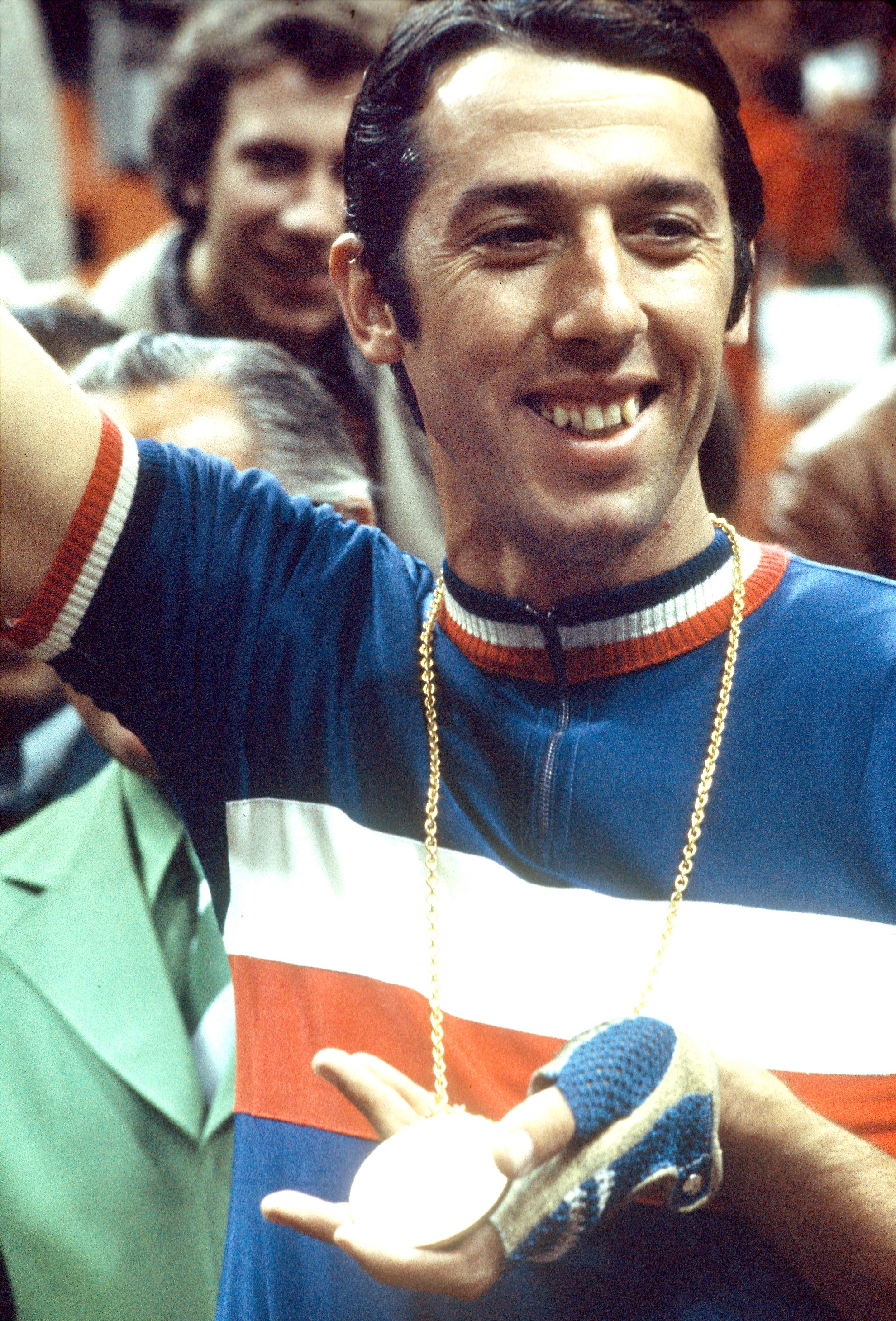 Daniel Morelon - Porte-drapeau 1976 - Jeux Olympiques de Montréal