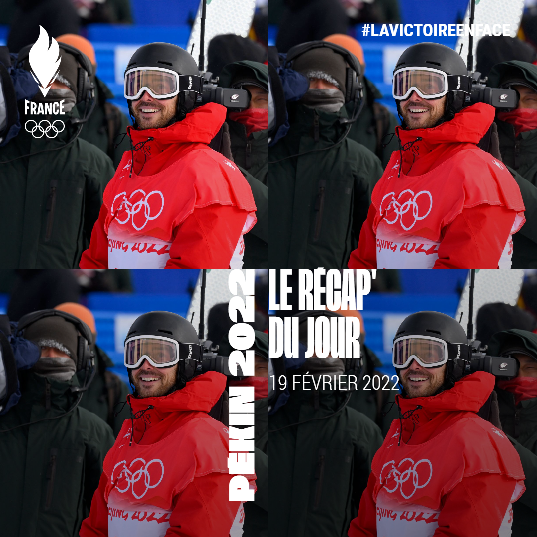 Kevin Rolland Jeux Olympiques de Pékin 2022 6ème Place en ski half-pipe France Olympique