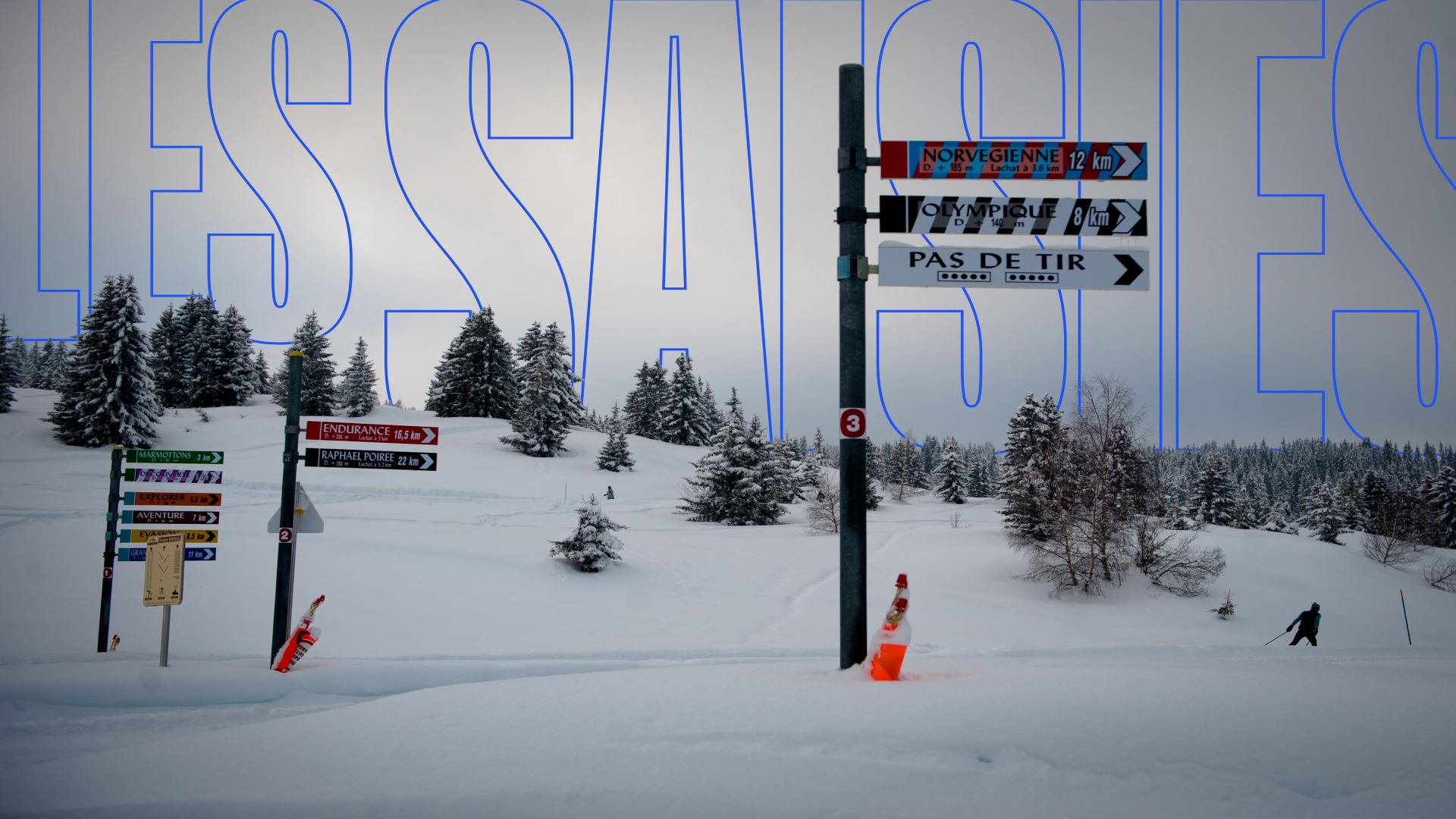 Les Saisies pistes de ski de fond