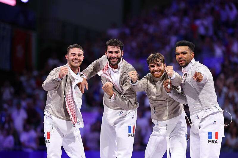 Boladé Apithy, Jean-Philippe Patrice, Sébastien Patrice et Maxime Pianfetti