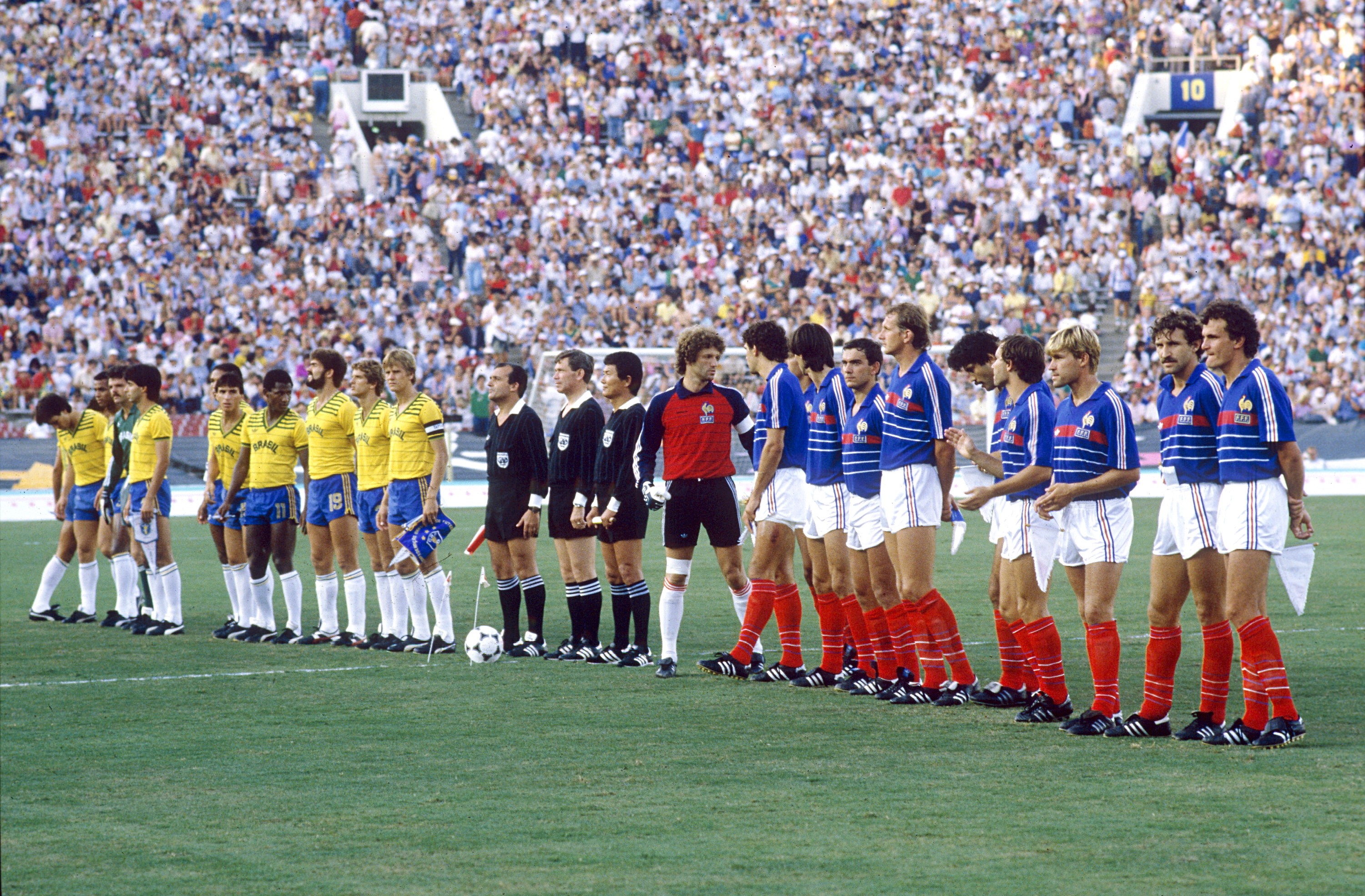 France Brésil Los Angeles 1984