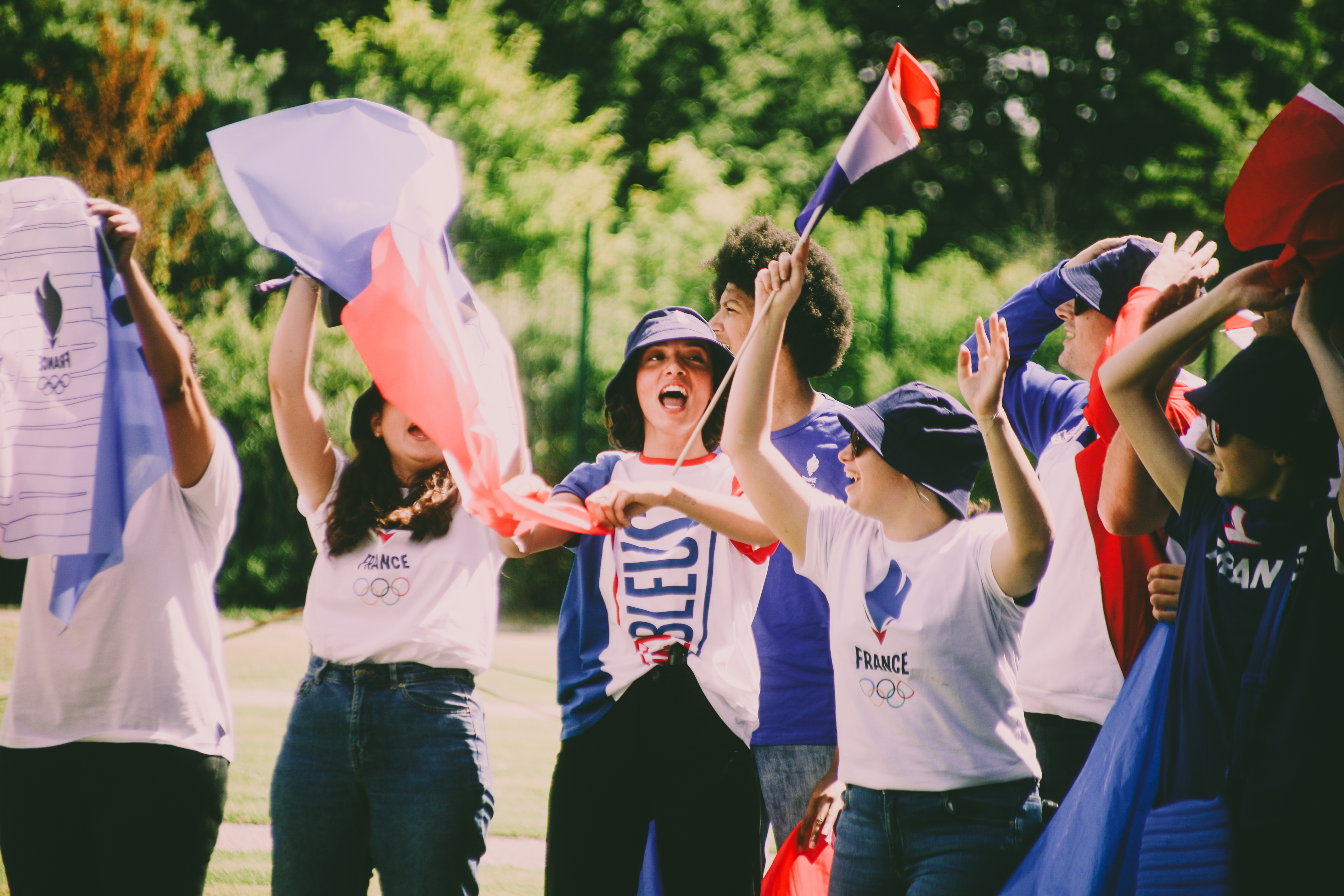 Supporters de l'Equipe de France Olympique et Paralympique - Allez Les Bleus