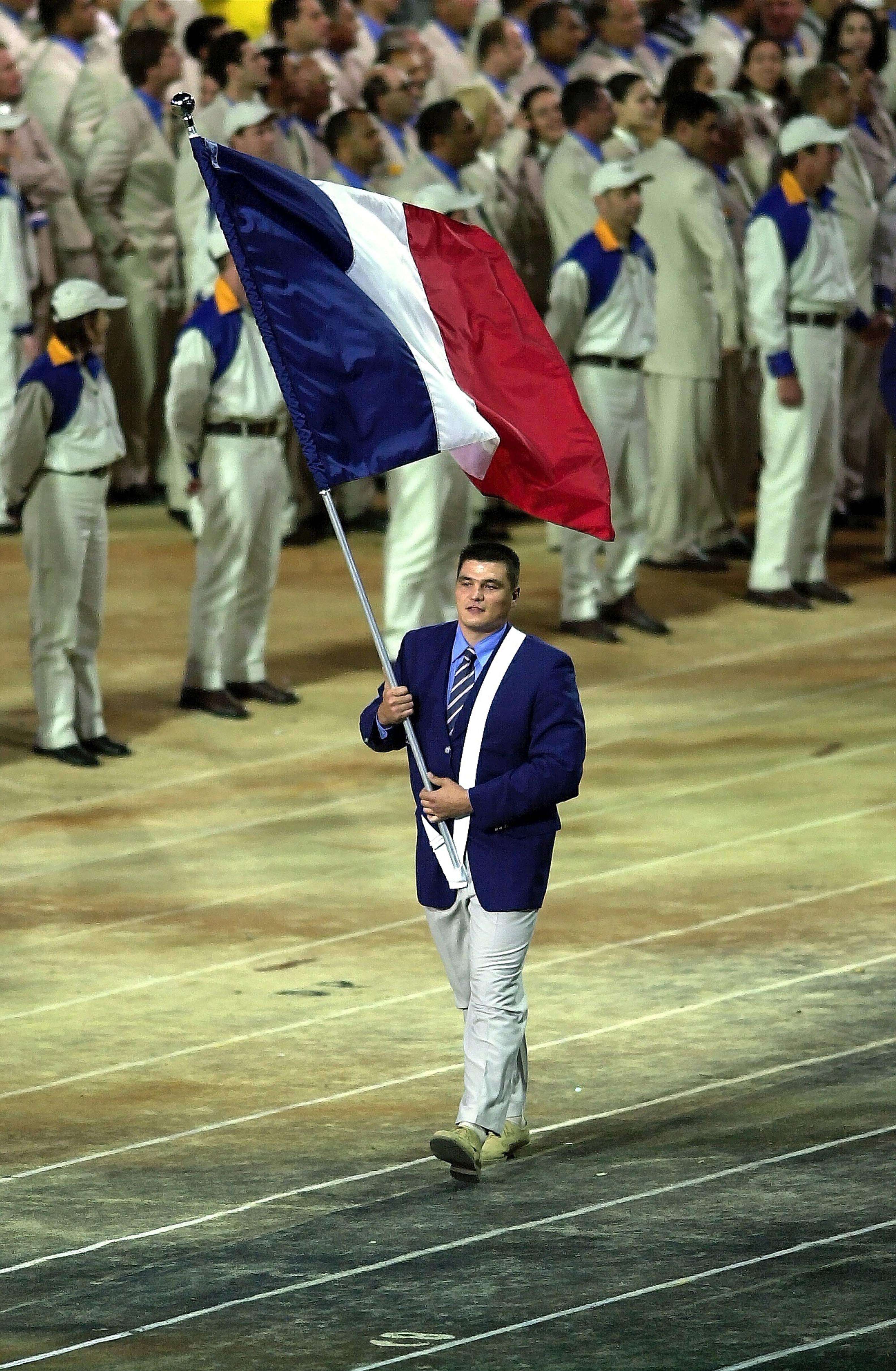 David Douillet - Porte-drapeau Sydney 2000