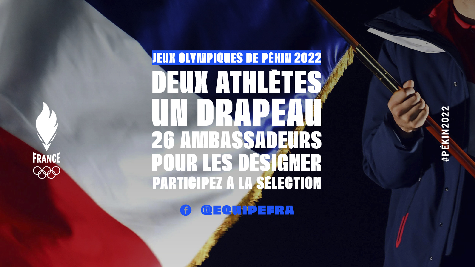 Les porte-drapeaux de la France aux Jeux Olympiques - L'équipe de France  Olympique