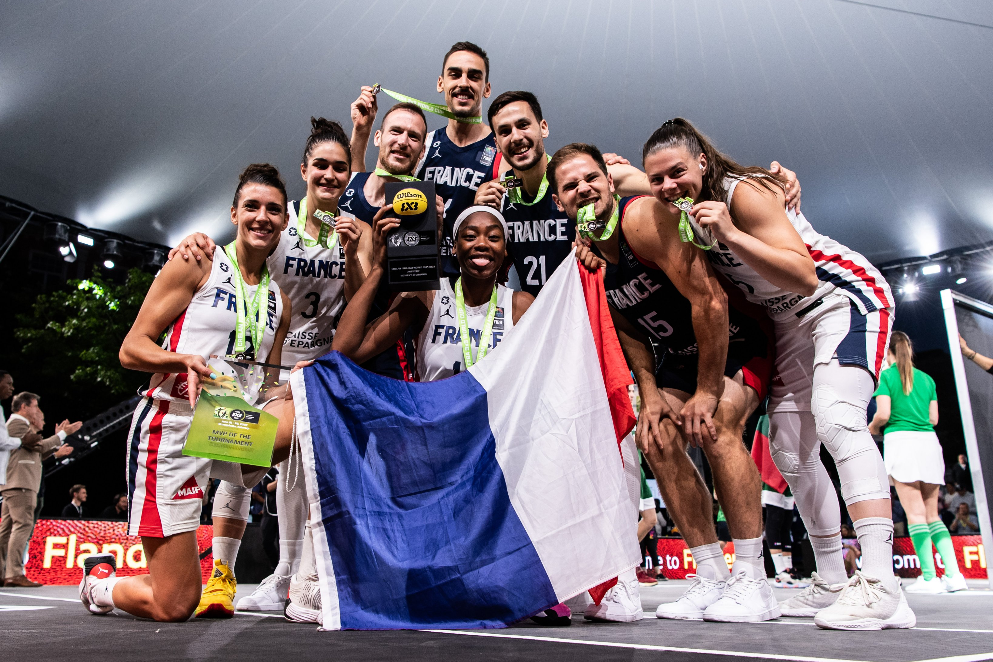 Basketball 3x3 France Championnes du monde