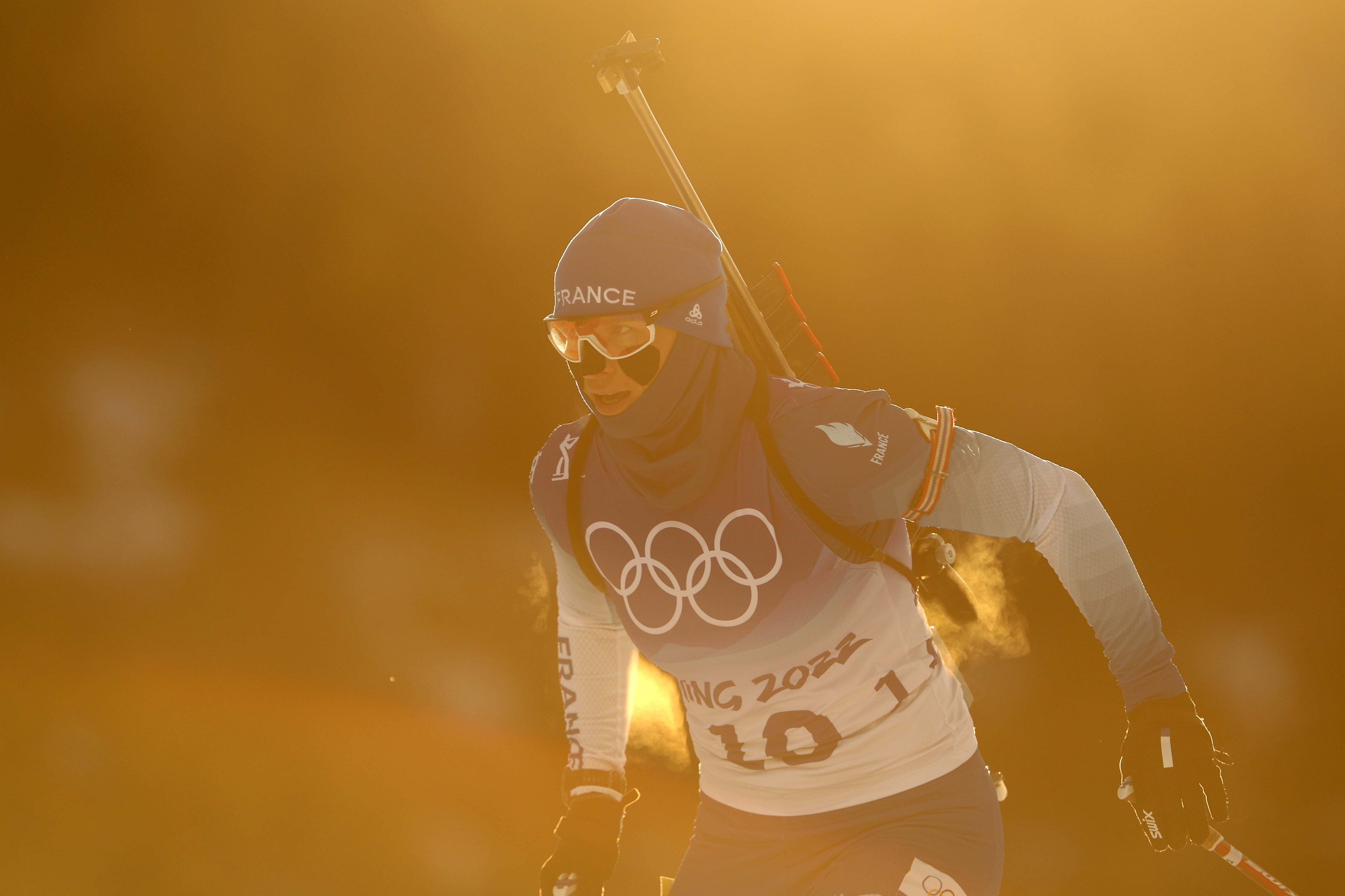 Anais Bescond 15km femmes biathlon Pékin 2022 - Jeux Olympiques - Equipe de France Olympique