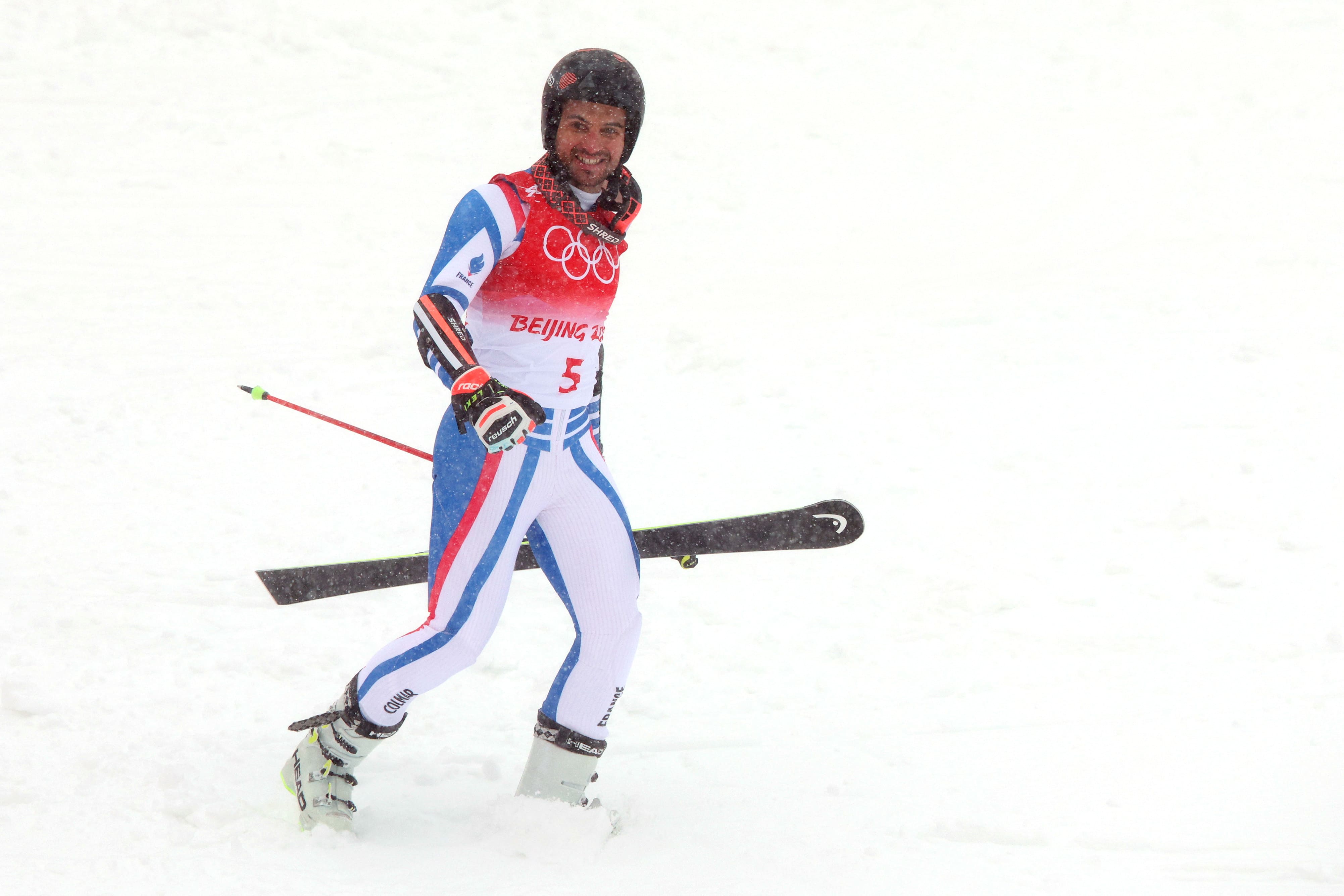 Mathieu Faivre Ski Alpin Super G Médaille de bronze France Olympique Pékin 2022