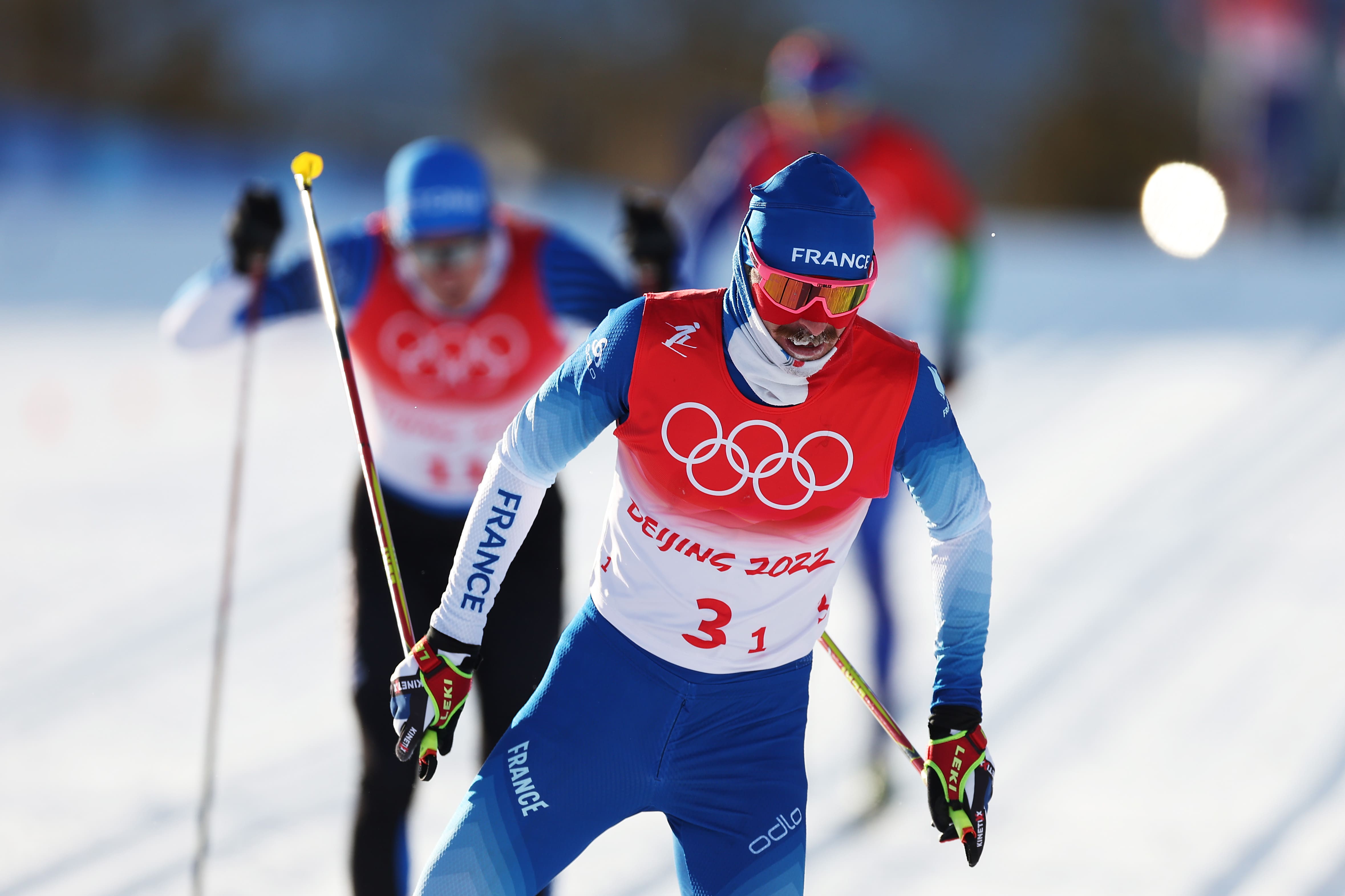 Hugo Lapalus ski de fond Pékin 2022 