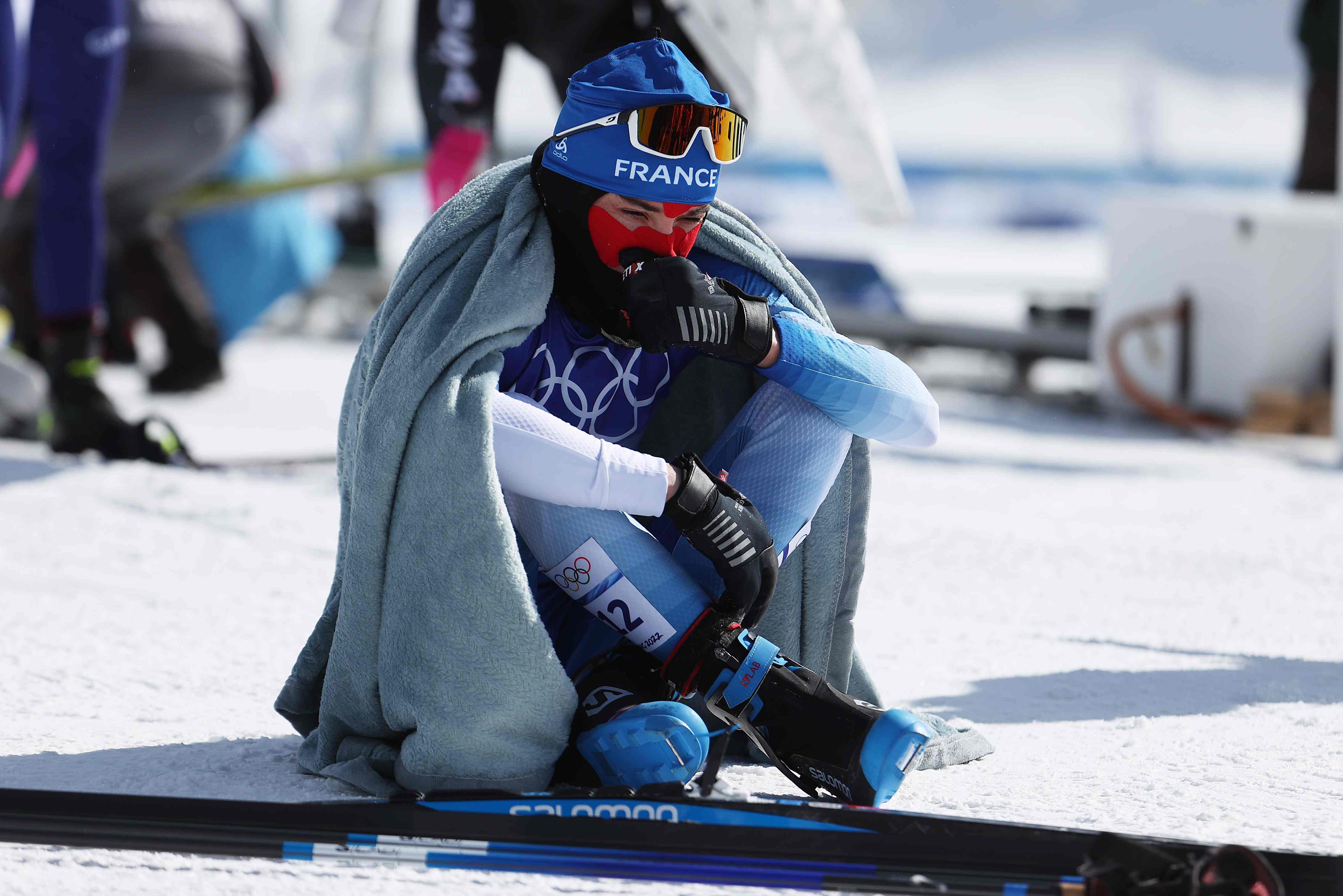 Delphine Claudel France Olympique ski de fond 30km femmes Pékin 2022 7ème place