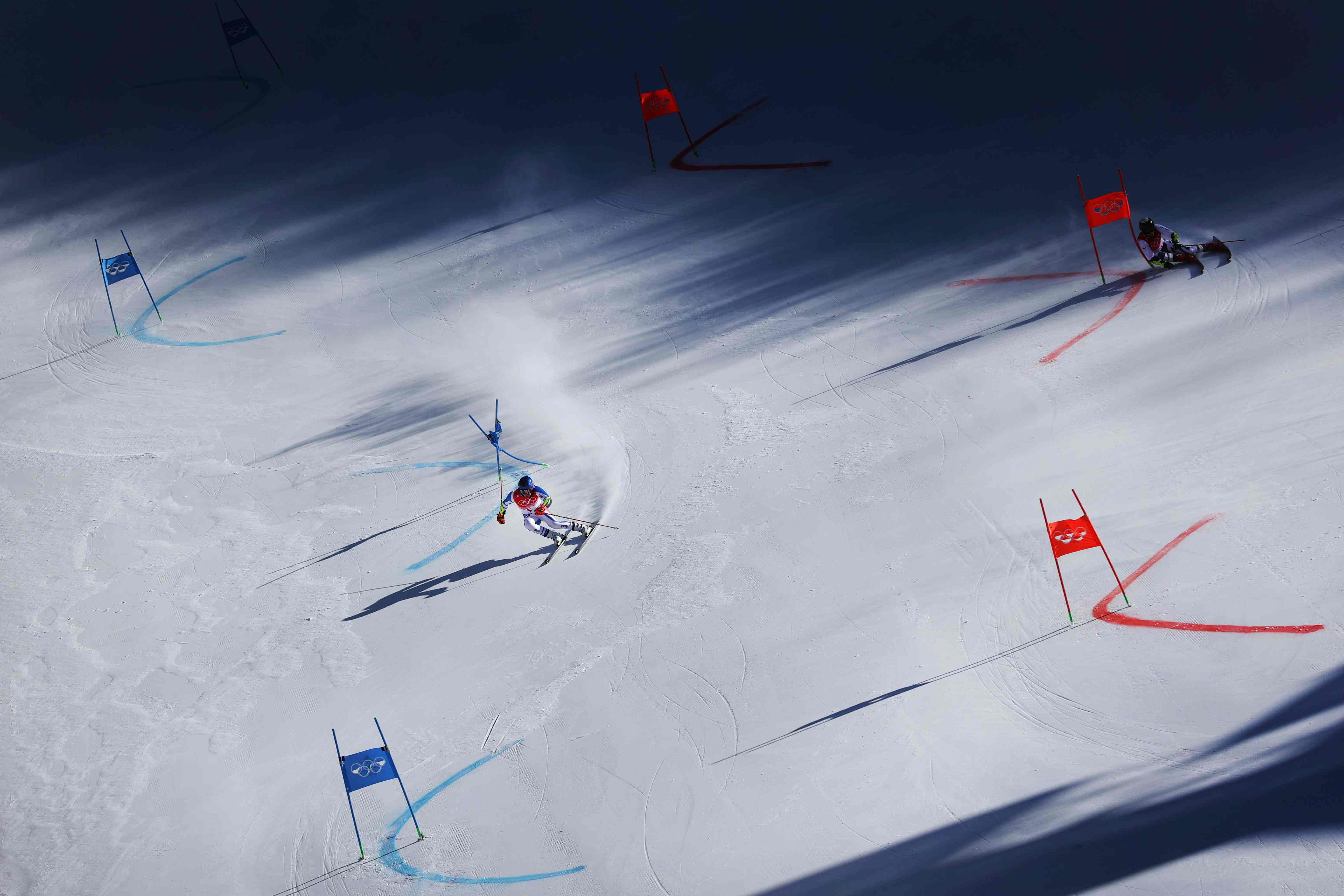 Alexis Pinturault épreuve par équipes ski Alpin Pékin 2022