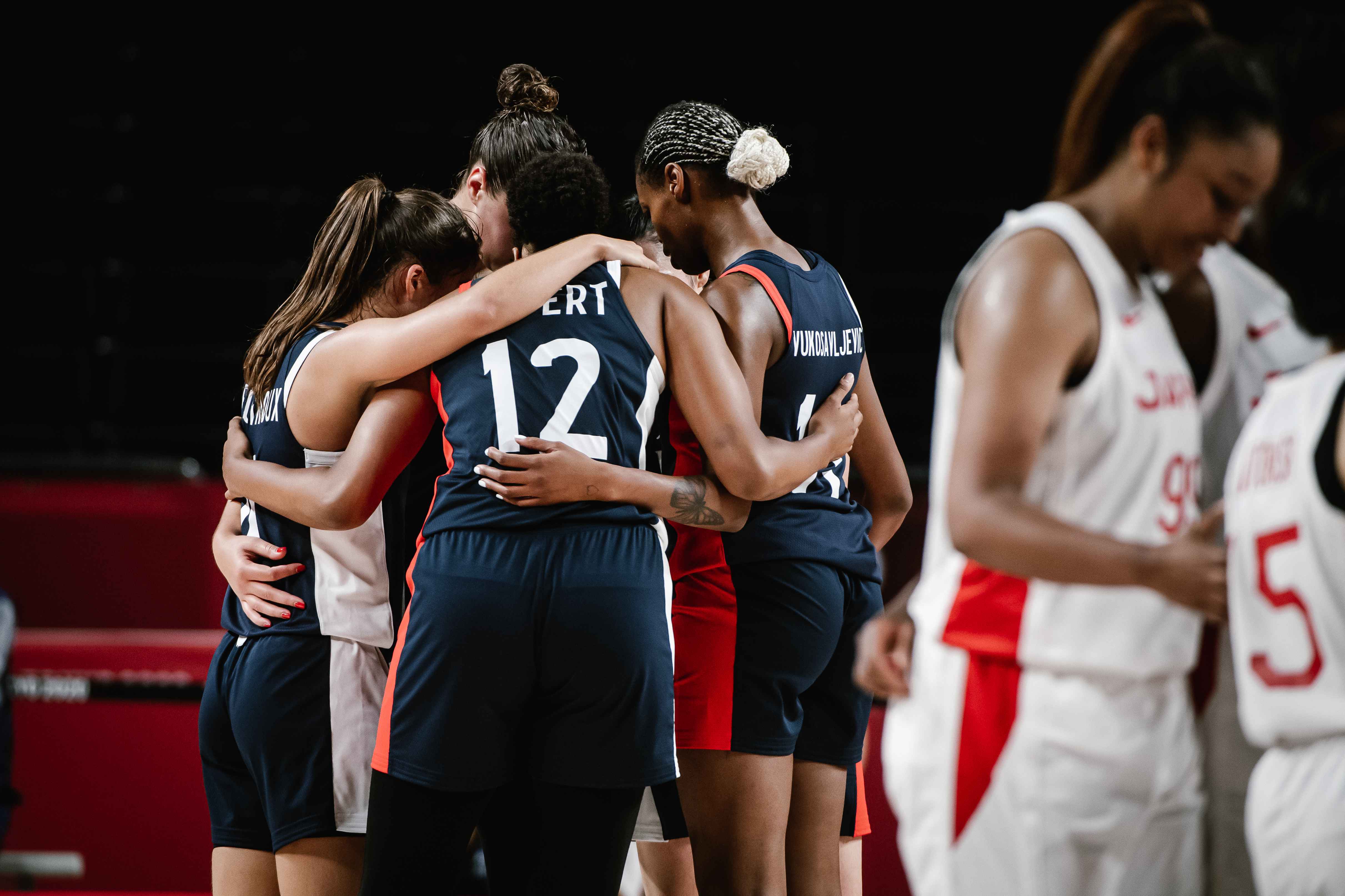 Equipe de France de basket féminin en quart de finales de la Coupe du monde FIBA