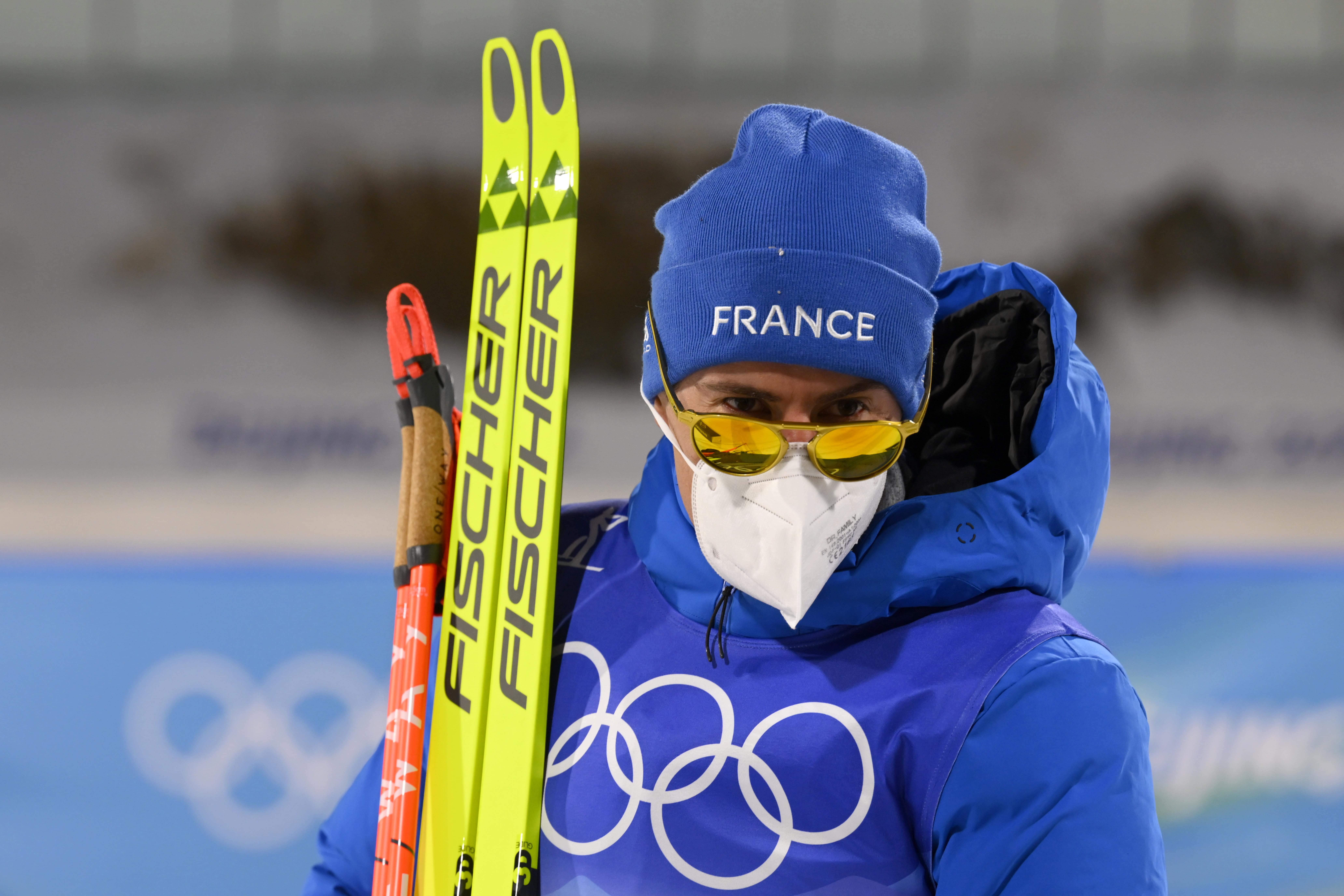 Quentin Fillon Maillet - Podium France Olympique Pékin 2022 - Médaille d'or Biathlon individuel 20km 