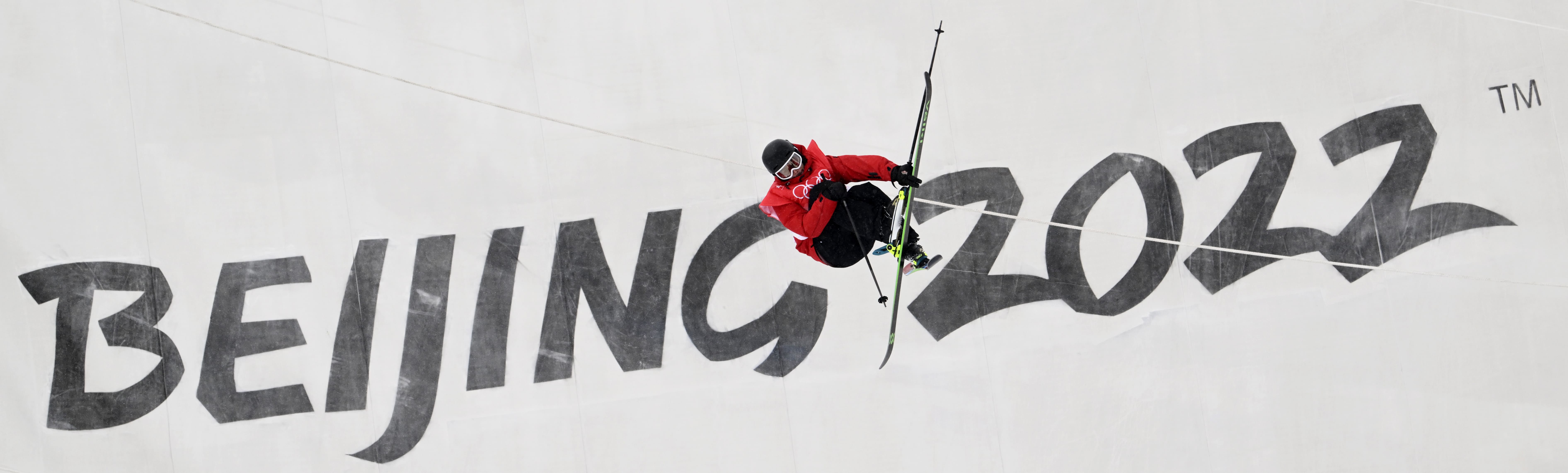 Kevin Rolland ski Half Pipe Pékin 2022