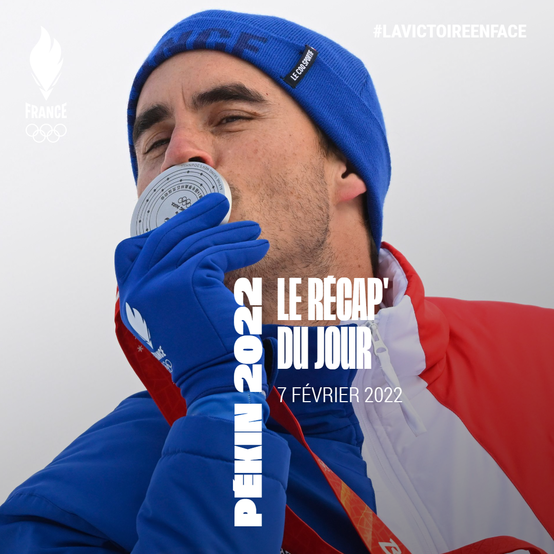 Johan Clarey - Ski Alpin - Descente Hommes - Pékin 2022 - Médaille d'argent - France Olympique