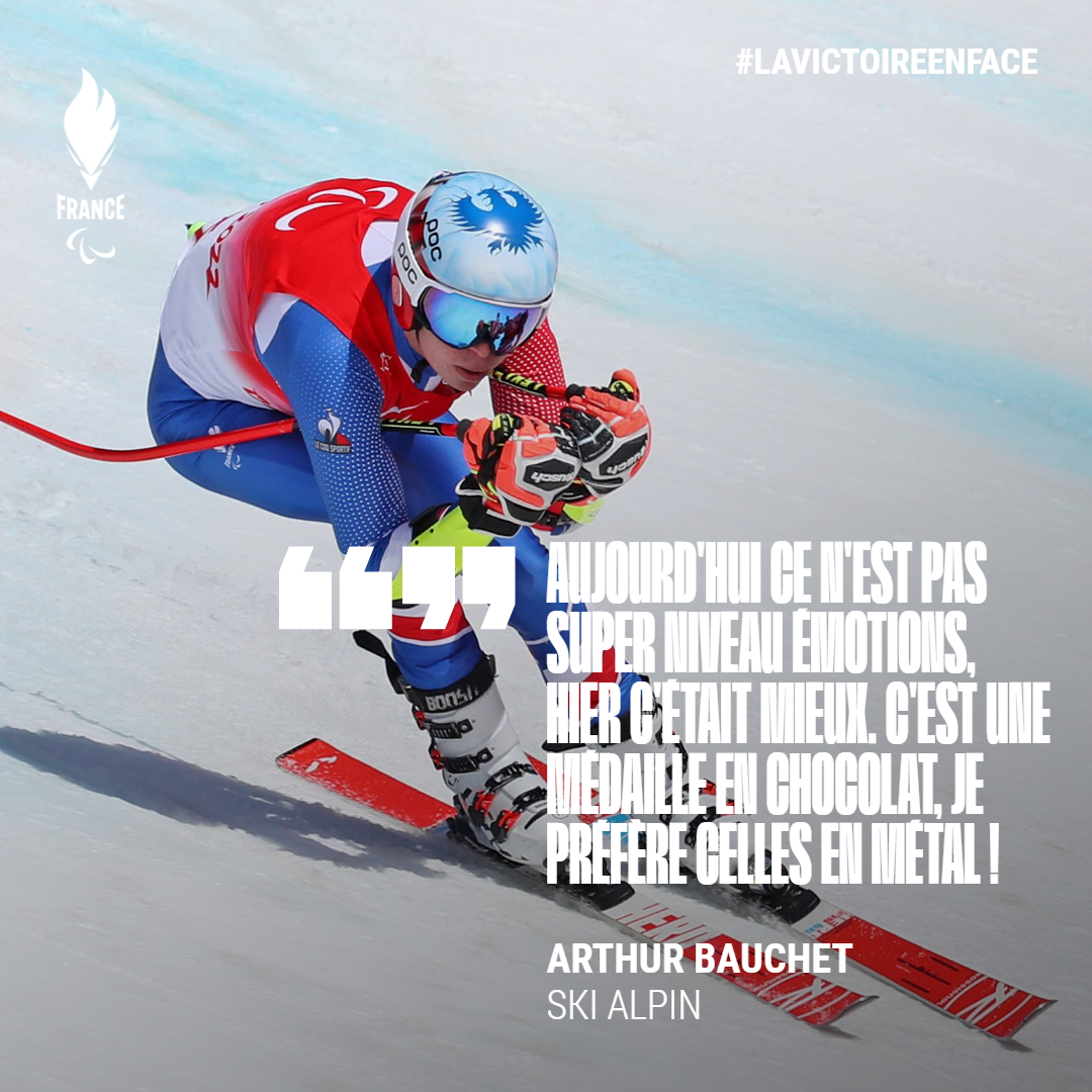 Arthur Bauchet Jeux Paralympiques Pékin