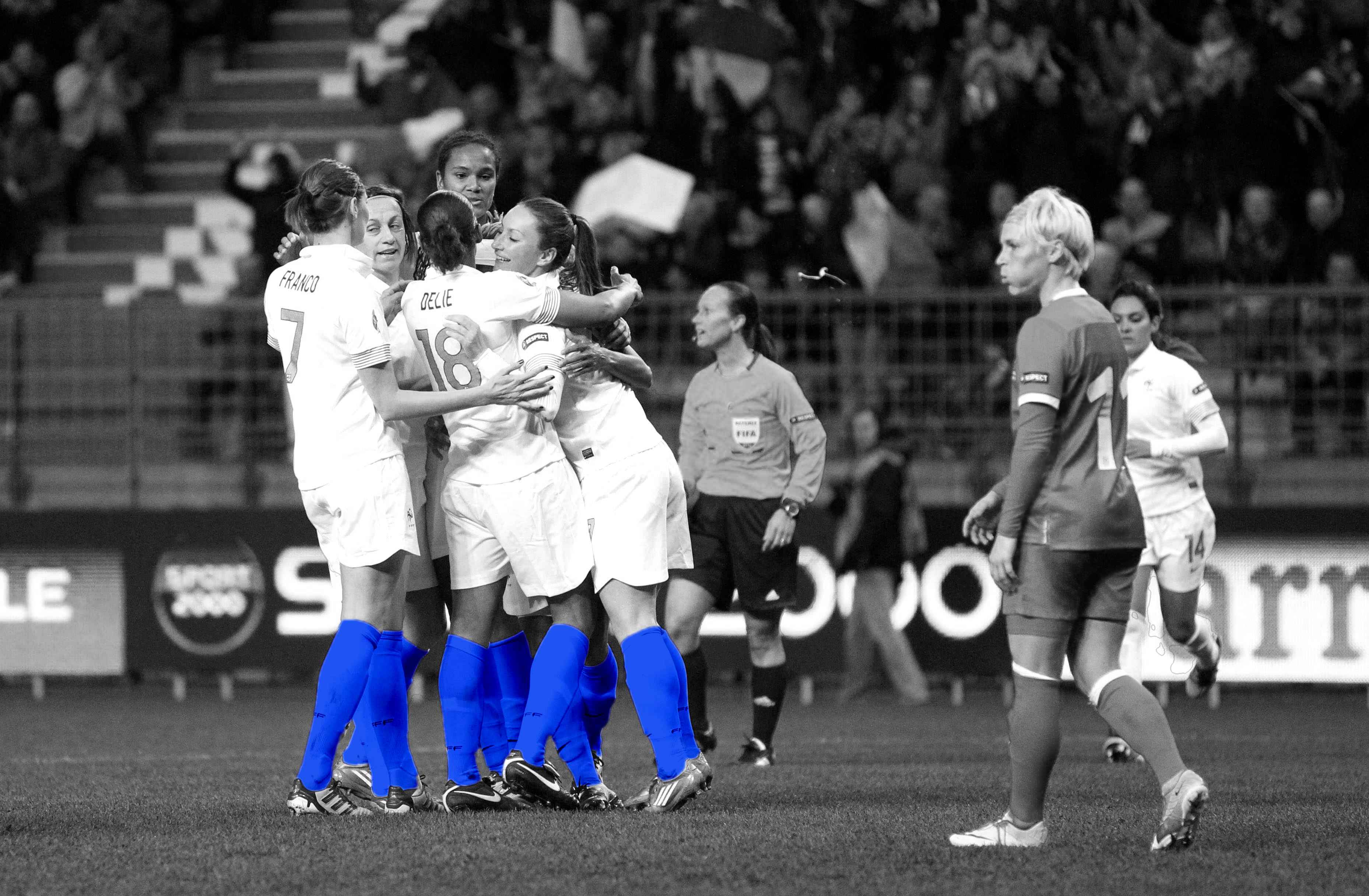 Sandrine Soubeyrand - Qualification Euro 2013 - Equipe de France féminine de football - Caen