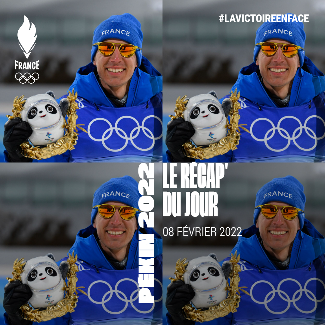 Quentin Fillon Maillet - Médaille d'Or Pékin 2022 - Biathlon - Individuel 20km - France Olympique
