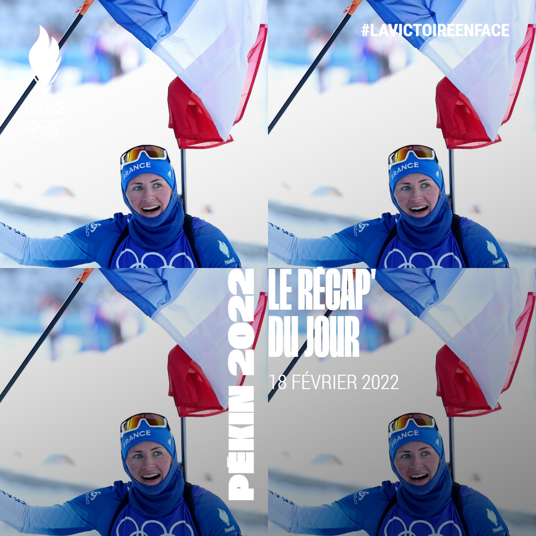 Justine Braisaz-Bouchet Pékin 2022 Médaille d'or Mass start biathlon Jeux Olympiques Championne olympique France Olympique